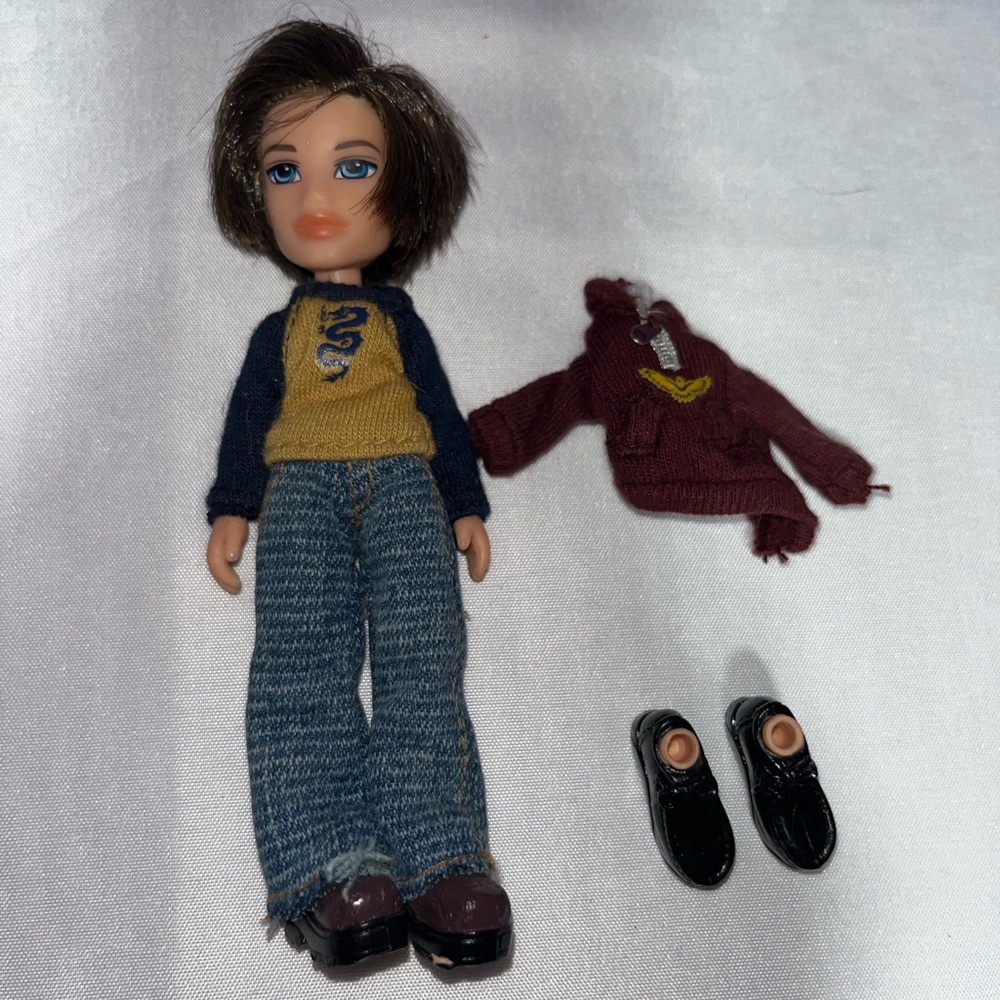 Vintage Lil' Bratz Boyz KOBY Real Mix 'n' Match Fashion‎ 2003 ﻿MGA